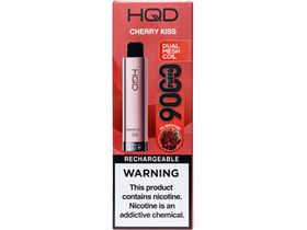 HQD Cuvie Plus 2.0 Cherry Pink flavored disposable vape device.