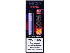 HQD Cuvie Plus 2.0 Energy flavored disposable vape device - 9000 Puffs