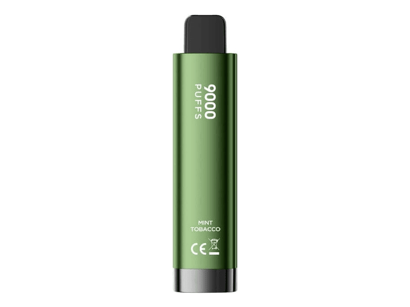 HQD Cuvie Plus 2.0 Mint Tobacco flavored disposable vape device.