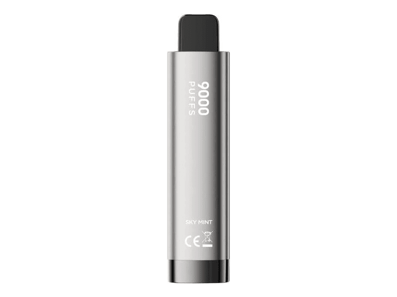 HQD Cuvie Plus 2.0 Sky Mint flavored disposable vape device.