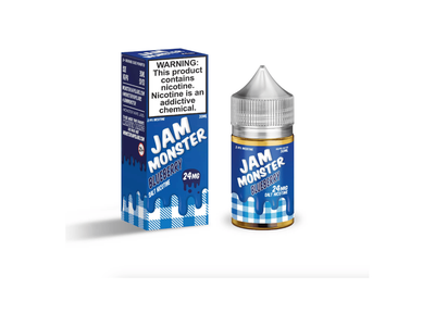 Jam Monster Salt E-Liquid - Blueberry 30ML Bottle