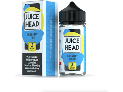 Juice Head E-Liquid - Blueberry Lemon 100ML Bottle 