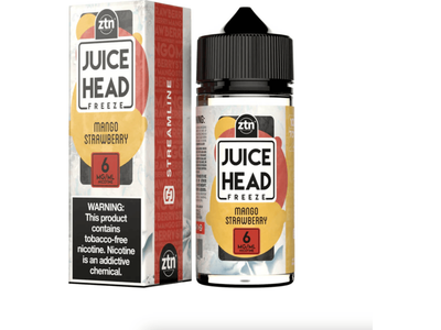 Juice Head E-Liquid - Mango Strawberry Freeze 100ML Bottle 