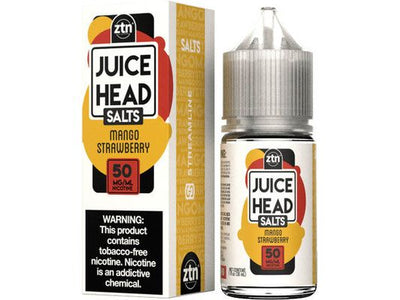 Juice Head E-Liquid - Mango Strawberry Salts 30ML Bottle 