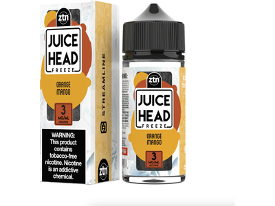 Juice Head E-Liquid - Orange Mango Freeze 100ML Bottle 