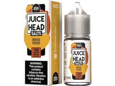 Juice Head E-Liquid - Orange Mango Salts 30ML Bottle 