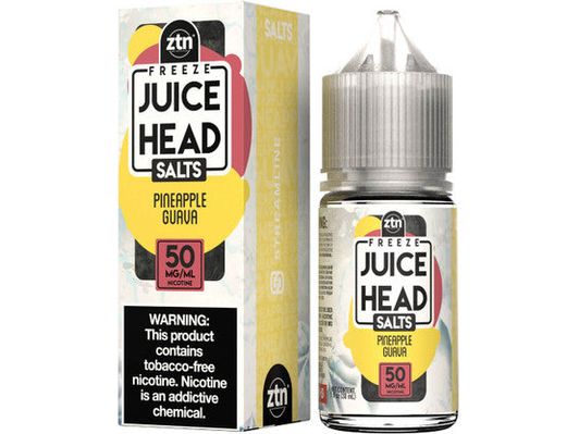 Juice Head E-Liquid - Pineapple Guava Freeze Salts 30ML Bottle 
