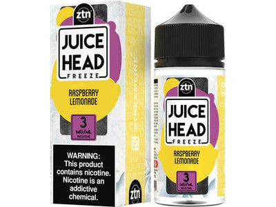Juice Head E-Liquid - Raspberry Lemonade Freeze 100ML Bottle 