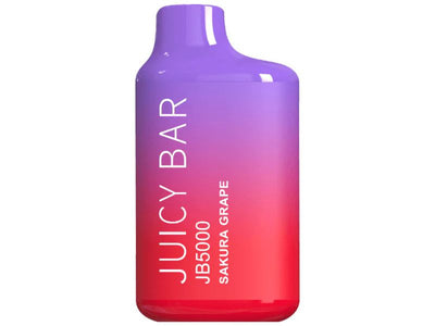 Juicy Bar Disposable Vape JB5000 - Sakura Grape 