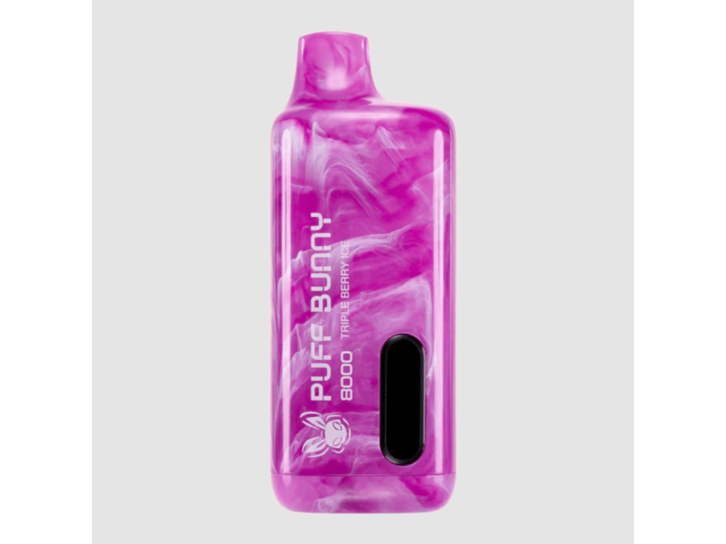 Puff Bunny Triple Berry Ice flavored disposable vape device.