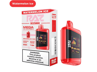 Raz DC25000 Disposable Vape - Watermelon Ice 