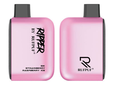 Ripper By Rufpuf Sik Strawberry Raspberry Ice Disposable Vape