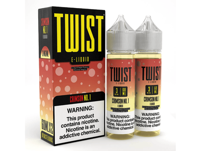 Twist E-Liquid - Crimson NO.1 120ML Bottle 