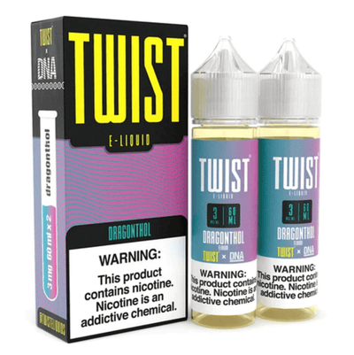 Twist E-Liquid - Dragonthol 120ML Bottle 