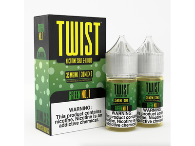 Twist E-Liquid - Green NO.1 Salt 30ML Bottle 