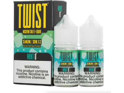 Twist E-Liquid - Mint 0º Salt 30ML Bottle 