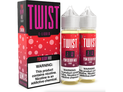 Twist E-Liquid - Pom Berry Mix 120ML Bottle 