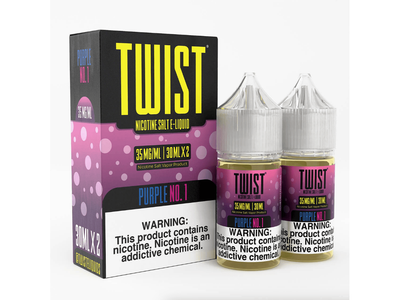 Twist E-Liquid - Purple NO.1 Salt 30ML Bottle 