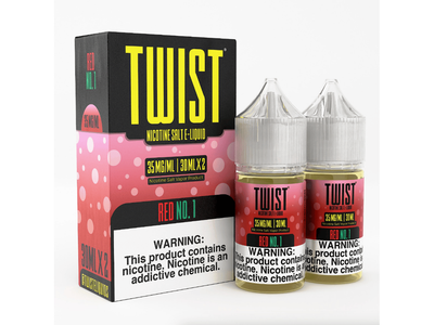 Twist E-Liquid - Red NO.1 Salt 30ML Bottle 