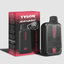 Tyson Heavyweight Raspberry Watermelon flavored disposable vape device and box.