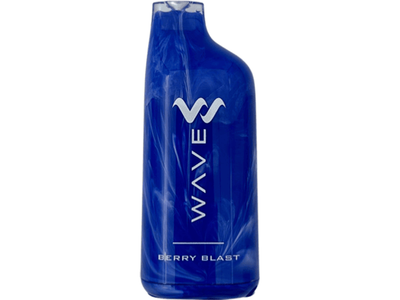 Wave 8000 Berry Blast flavored disposable vape device.