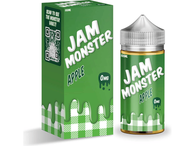 Jam Monster E-Liquid - Apple 100ML Bottle 