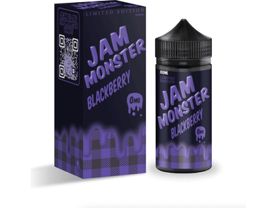 Jam Monster E-Liquid - Blackberry 100ML Bottle
