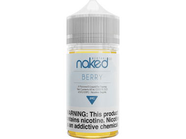 Naked 100 Menthol 60ML - Berry E-liquid bottle
