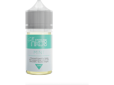 Naked 100 Salt E-Liquid - Mint 30ML Bottle 