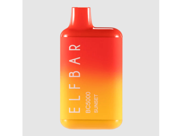 Elf Bar Sunset Disposable vape device - BC5000 Model
