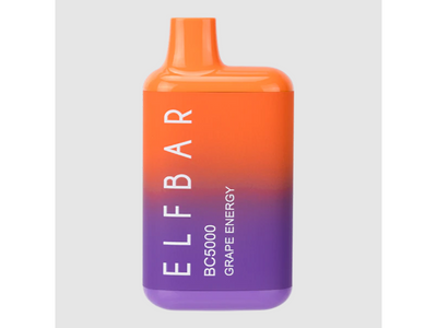 Elf Bar Grape Energy 5000 Puffs Disposable Vape