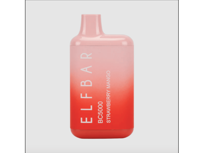 Elf Bar Strawberry Mango 5000 Puffs Disposable Vape Device