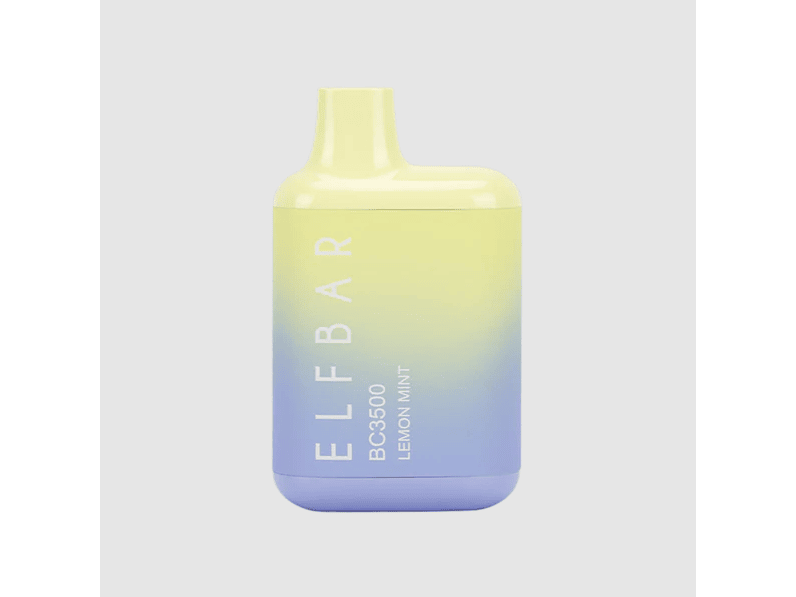 Lemon Mint Elf Bar BC3500 Vape TheSmokyBox
