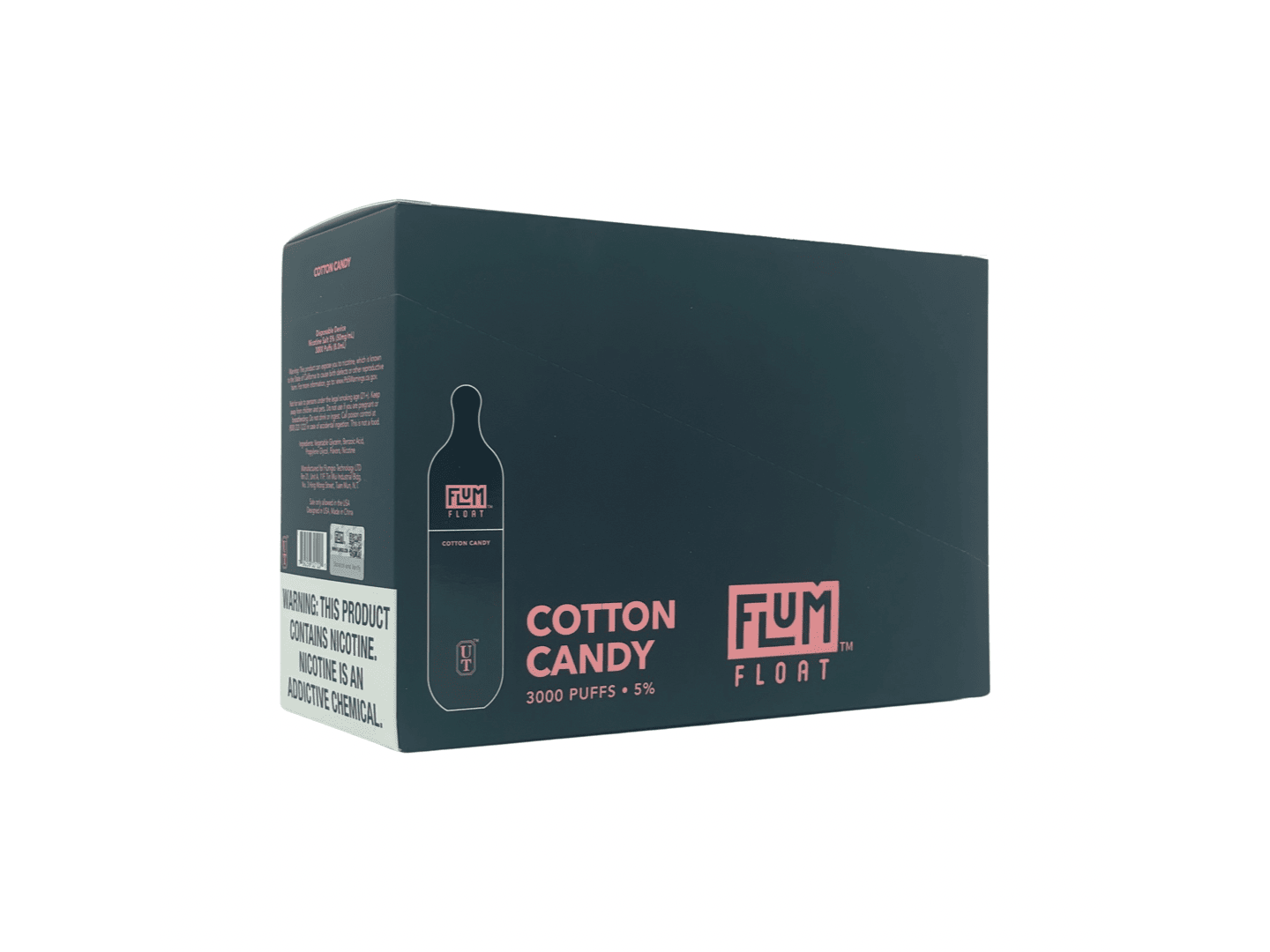 Flum Float Cotton Candy Flavor Box / Brick disposable vape