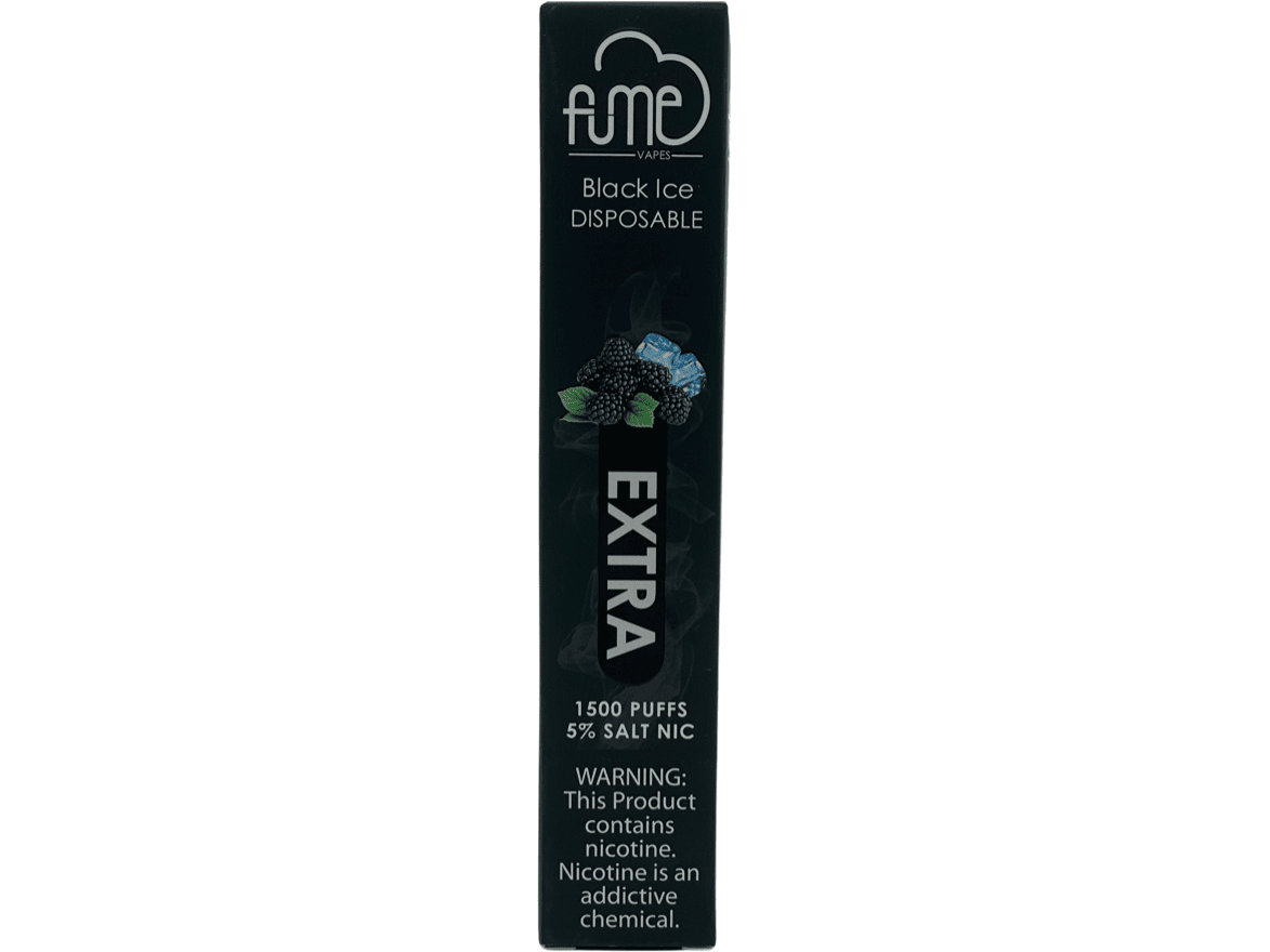 Fume Extra Black Ice Front packaging