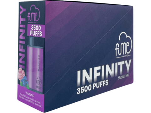 Fume Infinity Blueberry CC Flavor - Disposable vape Box/Brick 3500 puffs