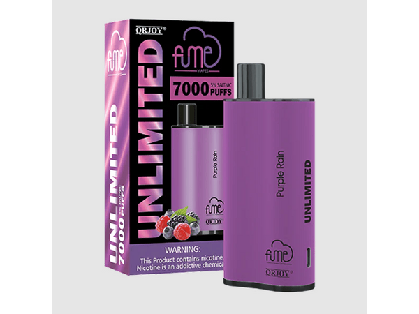 Purple Rain Fume Unlimited 7000 Puffs Vape | TheSmokyBox