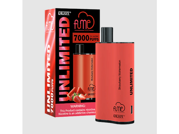 Fume Unlimited - Strawberry Watermelon flavor disposable vape device and box