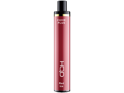HQD Cuvie Plus Red Ice Flavor disposable vape device