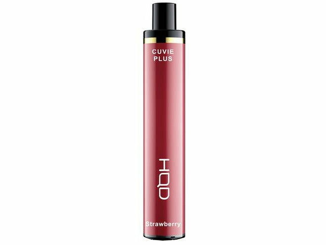 HQD Cuvie Plus Strawberry Flavor disposable vape device