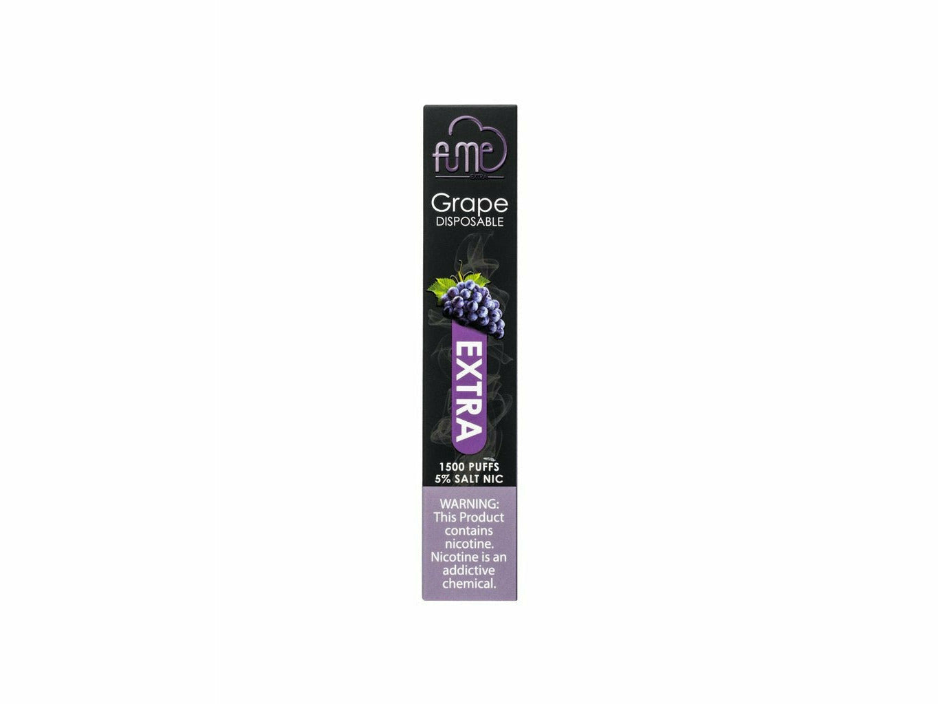 Fume Grape size Extra disposable vape device Box