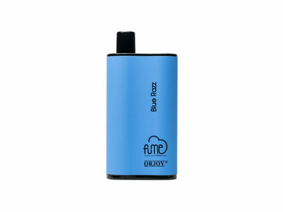 Fume Blue Razz size Infinity disposable vape device