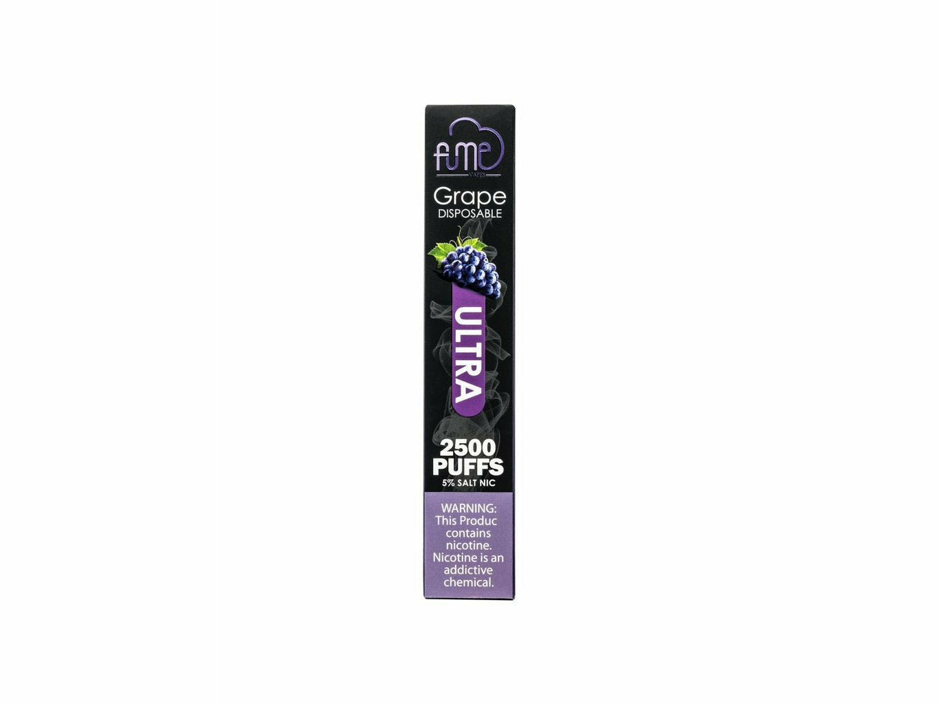 Fume Grape size Ultra disposable vape device Box