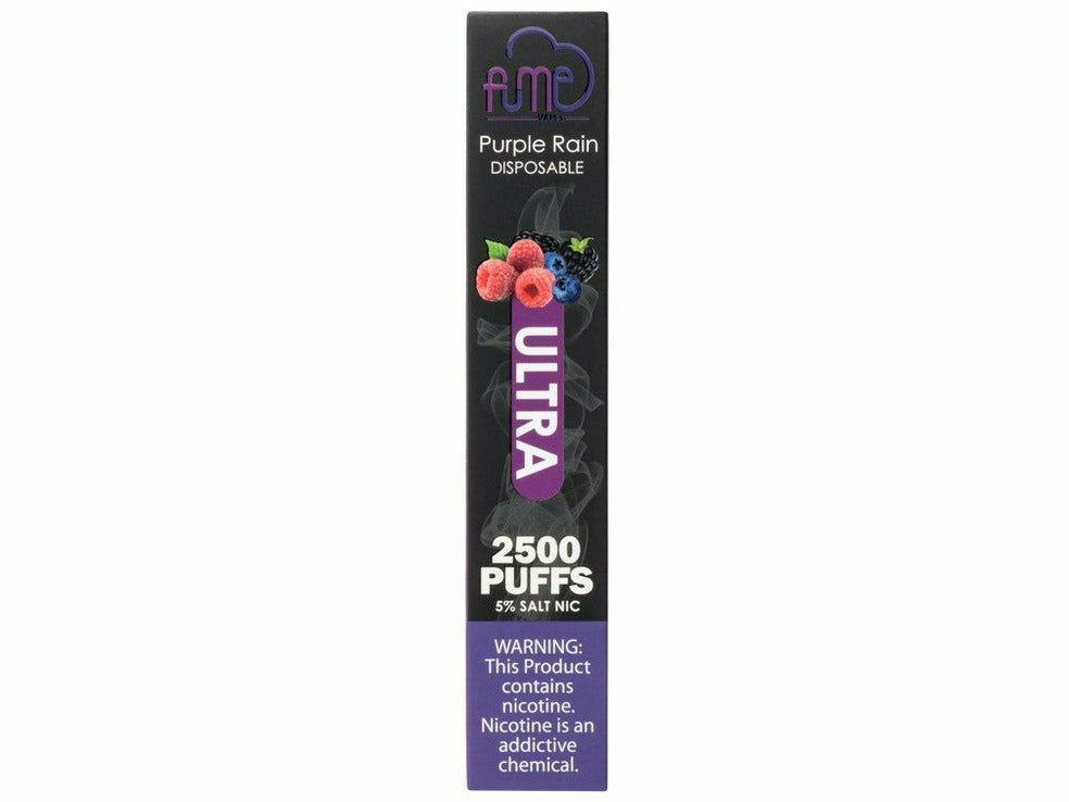 Fume Purple Rain size Ultra disposable vape device box